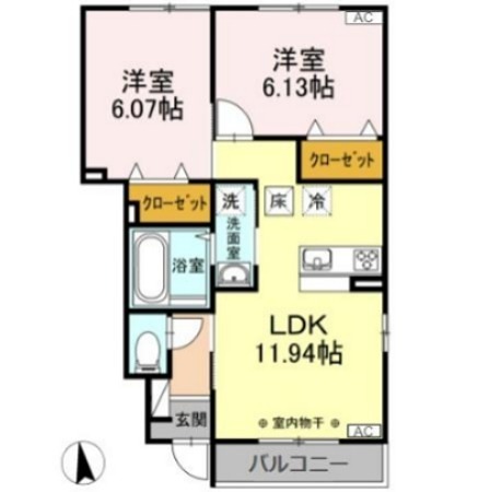 サニーウェル 間取り