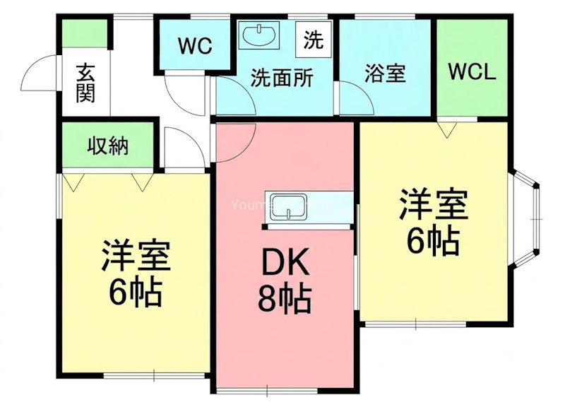 ココナッツ湘南 101号室 間取り
