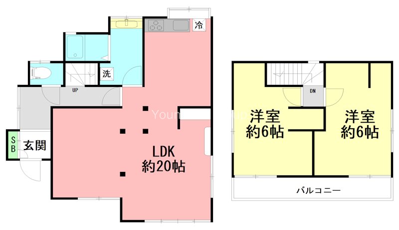 秦野市曾屋リノベ戸建て 間取り
