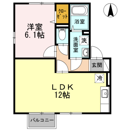 Ｍａｅｄａ Ｈｏｕｓｅ 202号室 間取り