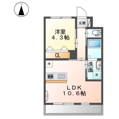 ユイット茅ヶ崎 間取り