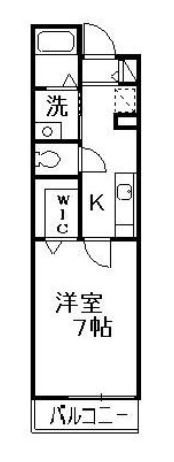 メゾン　ド　エスト 101号室 間取り
