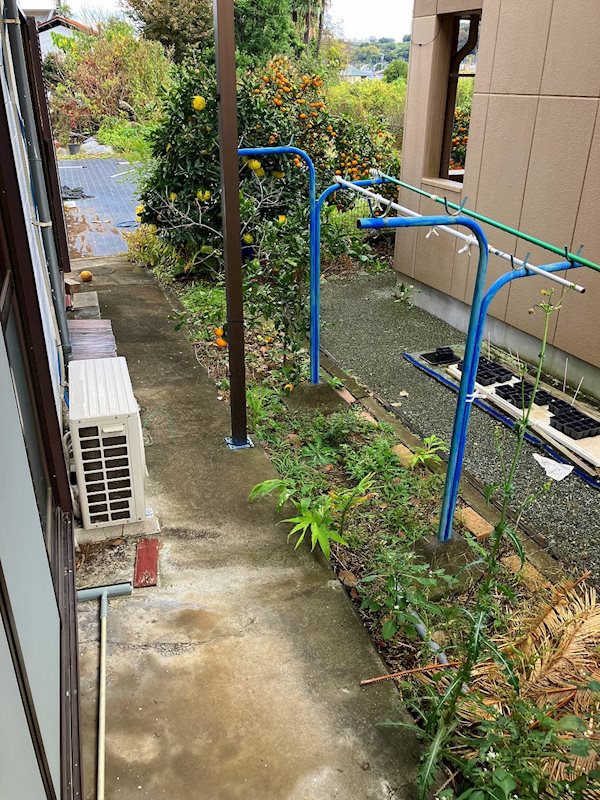 ハイツ草山Ⅱ ベランダ