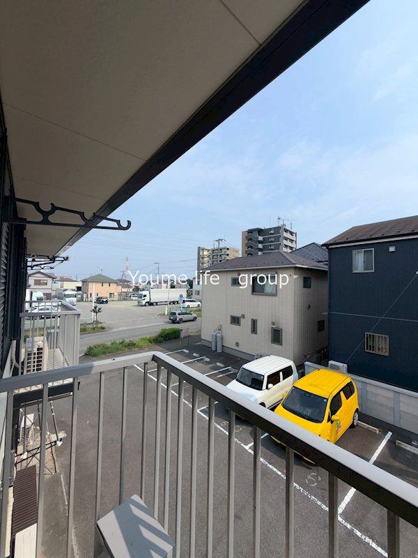 ドミール中庭B 眺望