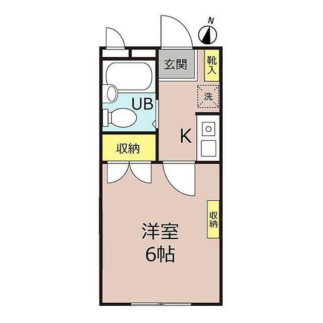 クレアール茅ヶ崎Ⅰ 207号室 間取り