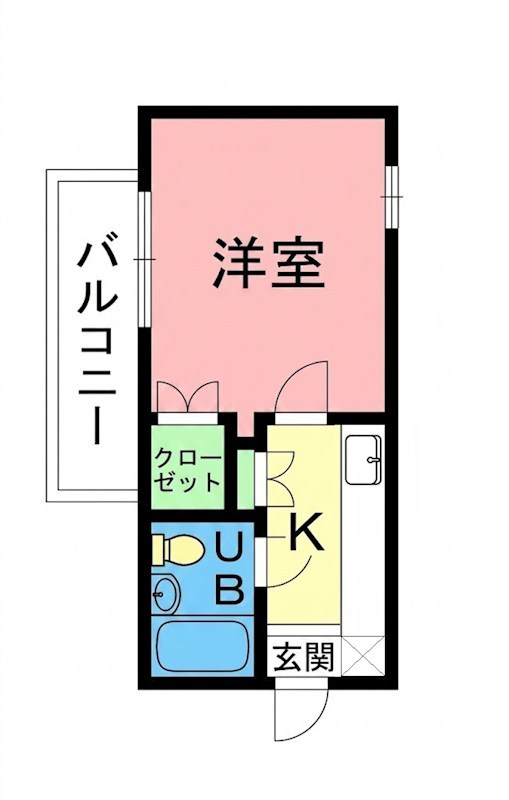 ユースピア本厚木 301号室 間取り