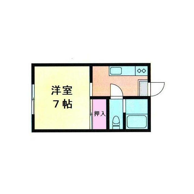 ニューハイツ 103号室 間取り