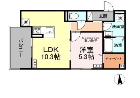 エリシア泉町 間取り