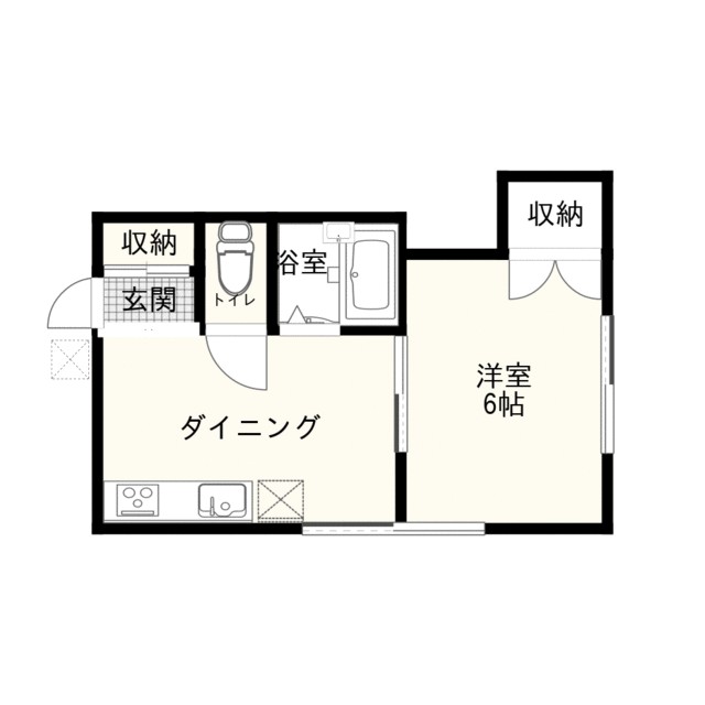 ハイツカワハラ 101号室 間取り