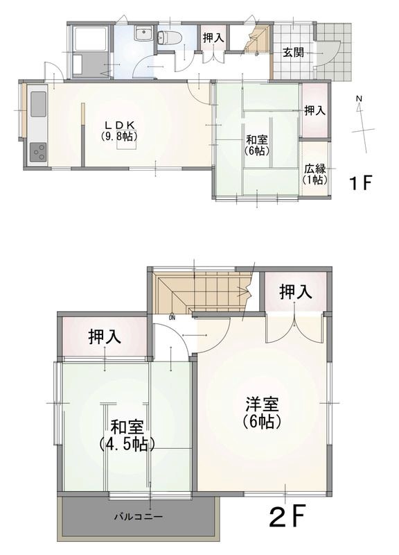 松田町寄2498‐8戸建て 間取り