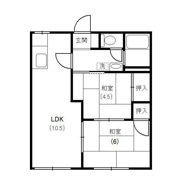 高砂ハイツ 間取り