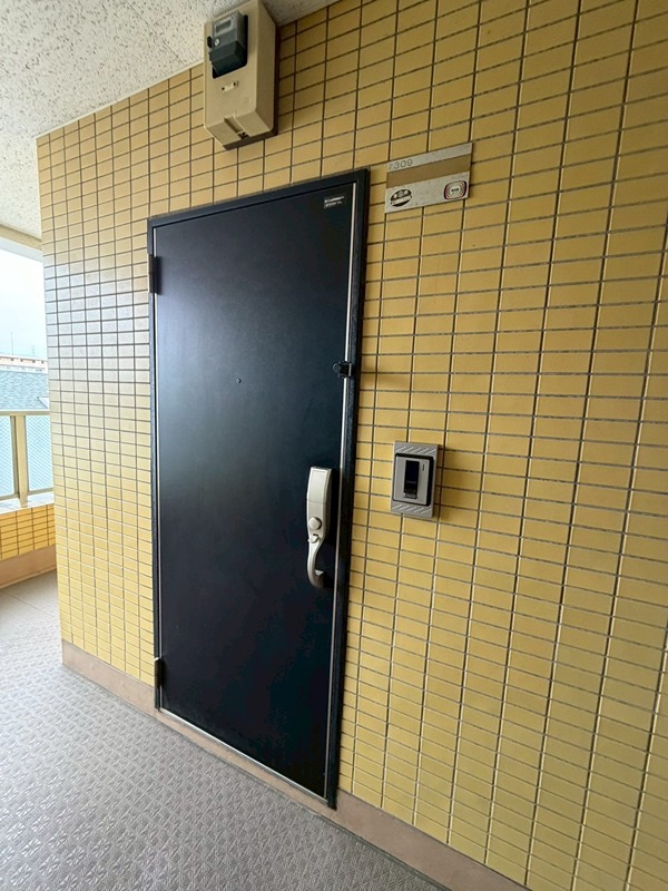ユースピア本厚木 玄関
