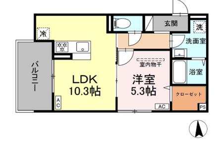 エリシア泉町 間取り