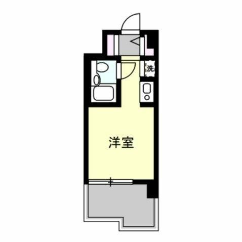 ユーコート洋光台 213号室 間取り