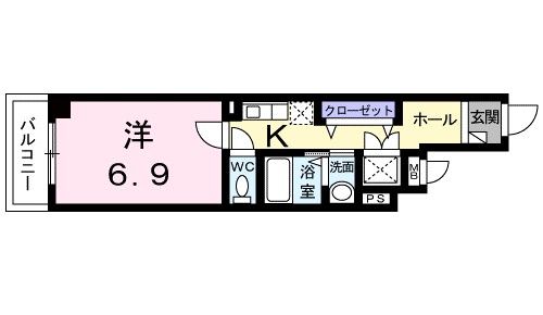レジデンス北鎌倉 101号室 間取り