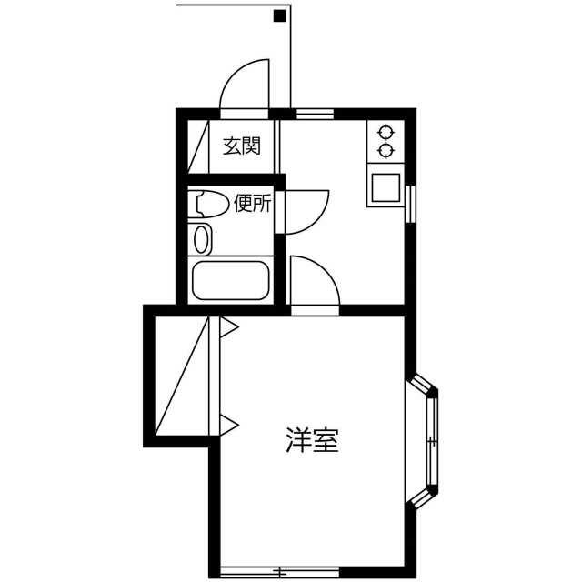 三橋ハイツの物件画像2