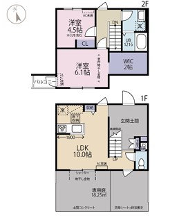 Lepoa Koti D号室 間取り