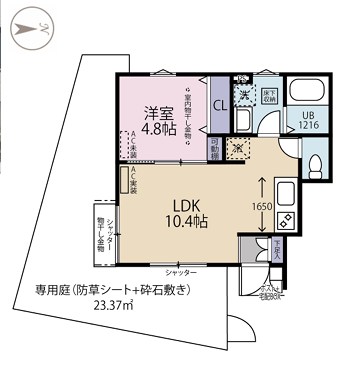 Lepoa Talo 103号室 間取り