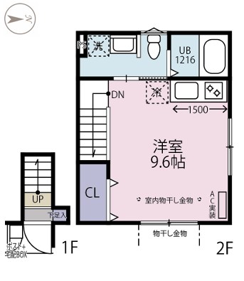Lepoa Talo 201号室 間取り