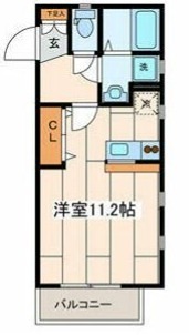 Lanai Inamura 106号室 間取り