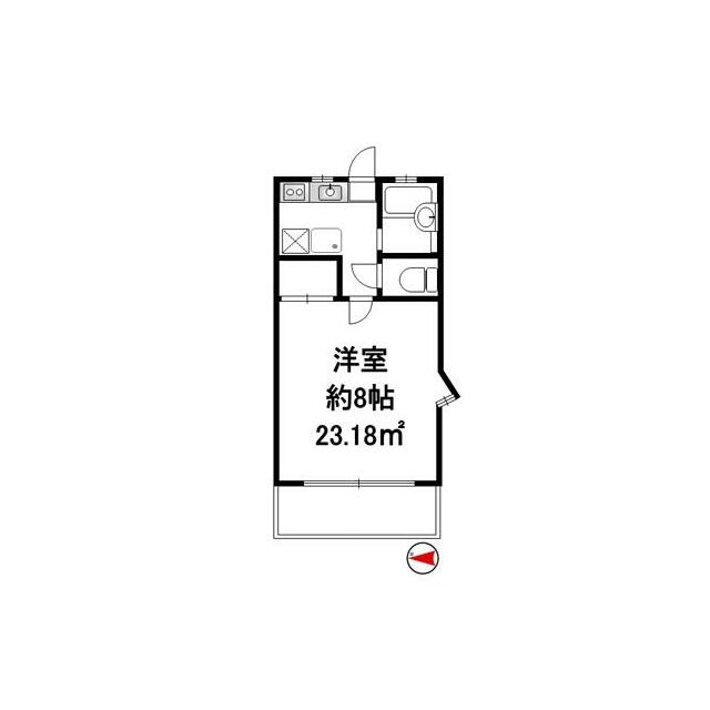 COM´S3 105号室 間取り
