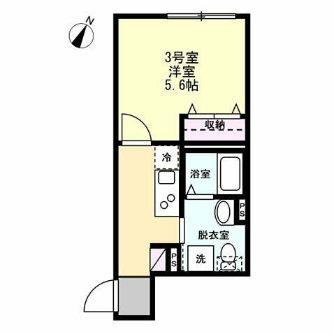 ベイルームグラシア海老名 103号室 間取り