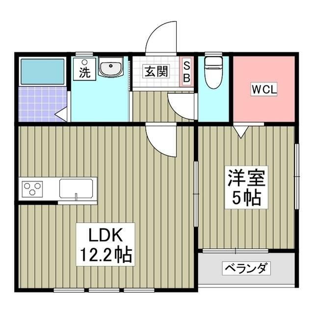 ＥＳ鴨宮 間取り