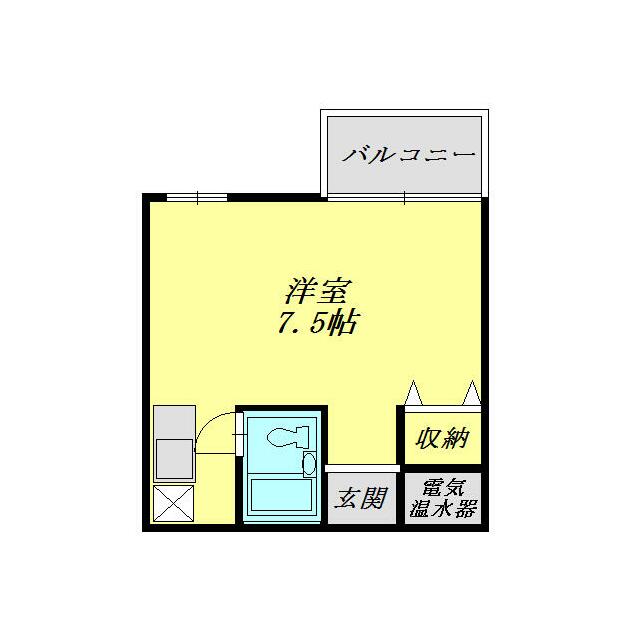 ベルハイツ座間 502号室 間取り