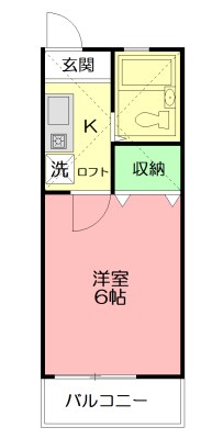 ラベンダー湘南Ⅲ 105号室 間取り