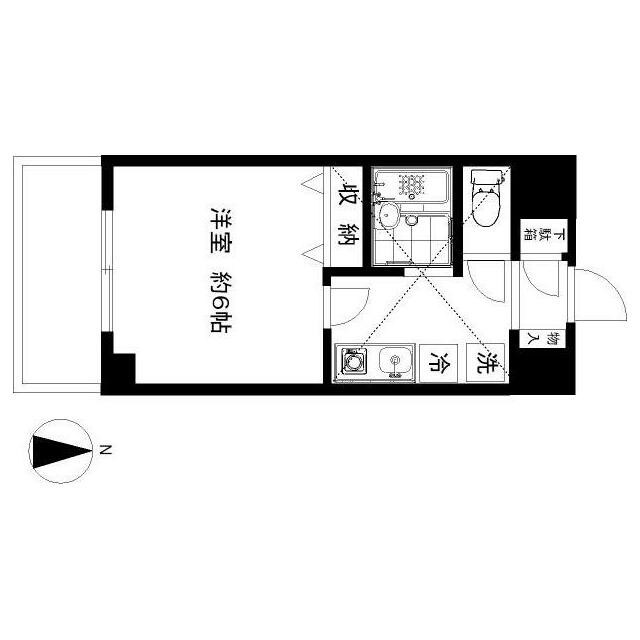 ルート藤沢 902号室 間取り