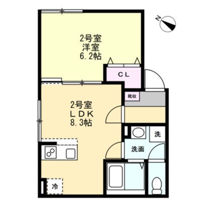 ベイルーム辻堂本宿 302号室 間取り