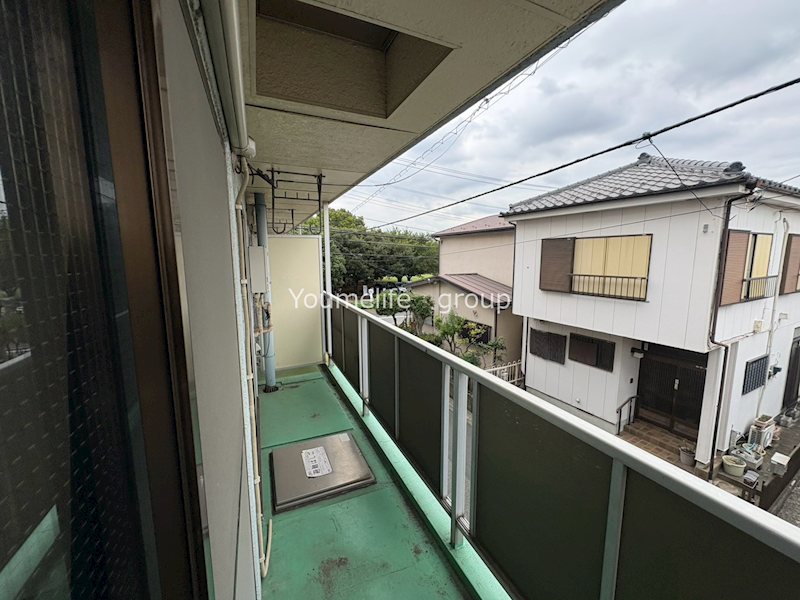 橘川ハイツ ベランダ