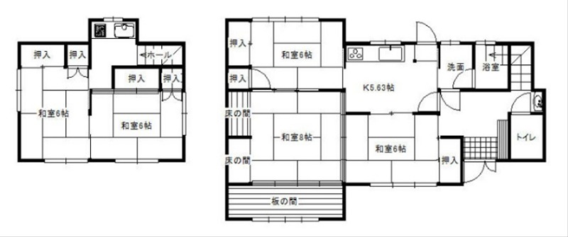 曽屋１丁目戸建 間取り