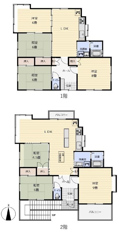 戸塚町3626-128 間取り