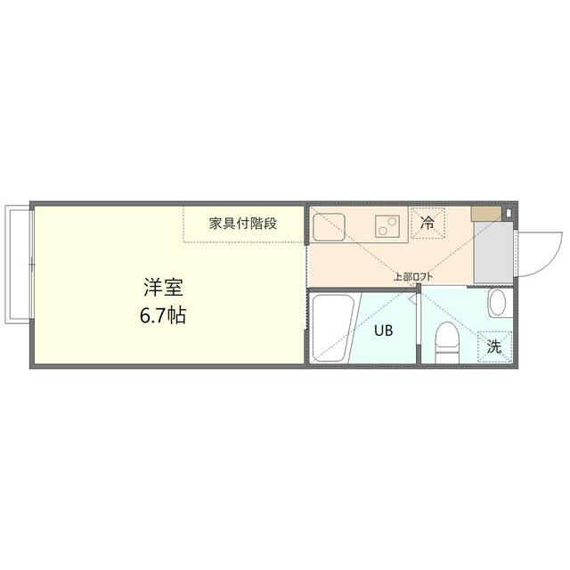 ブロッサムハウス 105号室 間取り