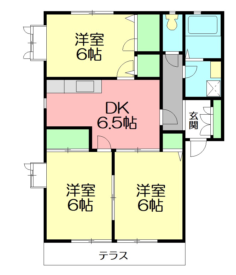 サンライズ立野台の物件画像1