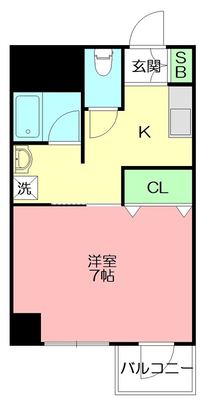 宮下ビル 505号室 間取り