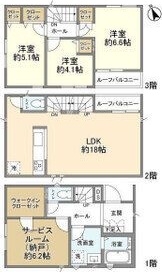 Kolet藤沢城南#04 間取り