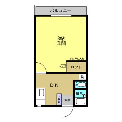 ブルーメゾン 101号室 間取り