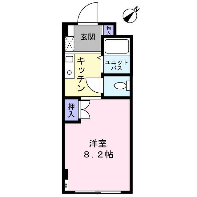 牧田ビル 510号室 間取り
