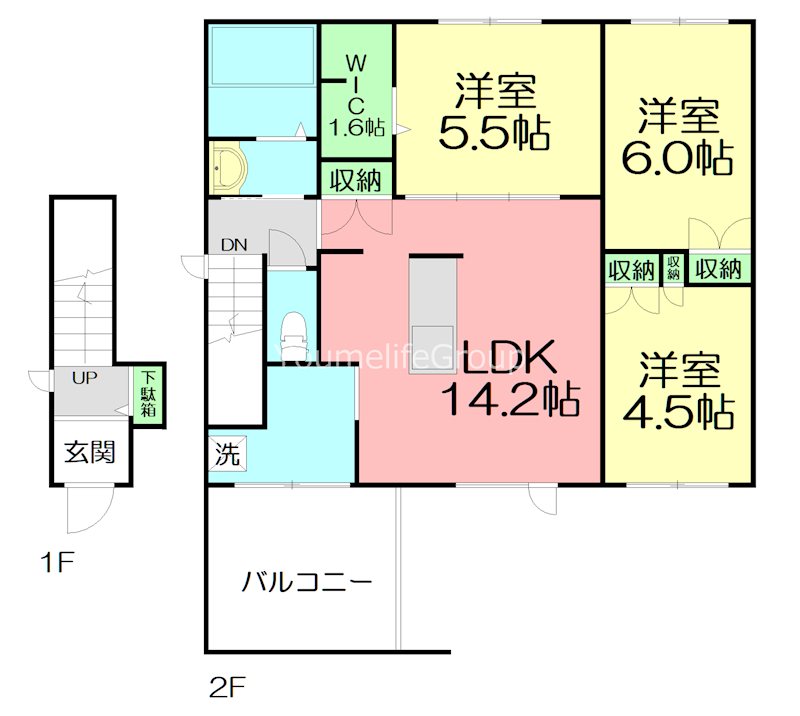 Ｍａｉｓｏｎ　ｄｅ　Ｓｏｌｅｉｌ 間取り