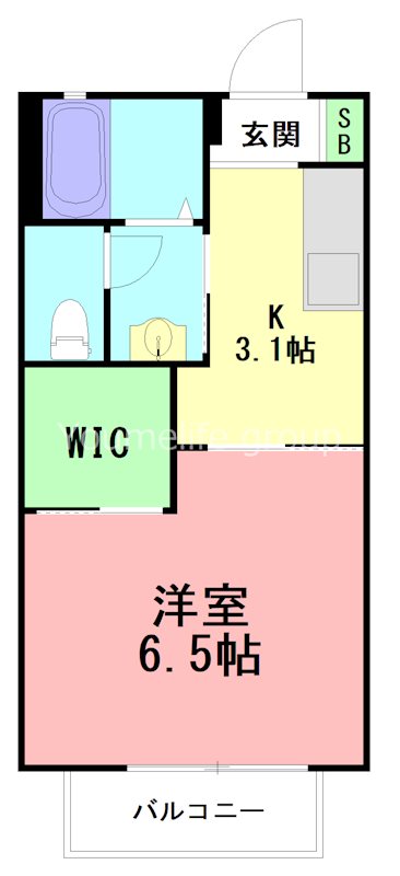 アーバンハイムＡ 203号室 間取り