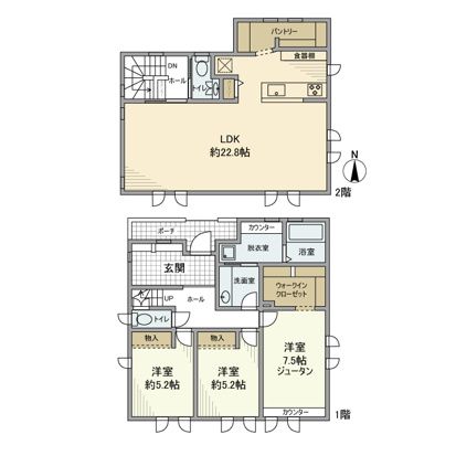 花水台戸建  間取り