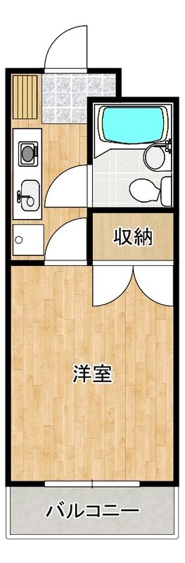 藤沢朝日町ダイカンプラザ 203号室 間取り