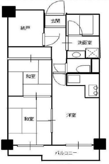 ソシエ弐番館 間取り