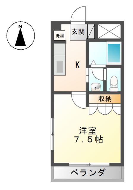 クレール湘南 間取り