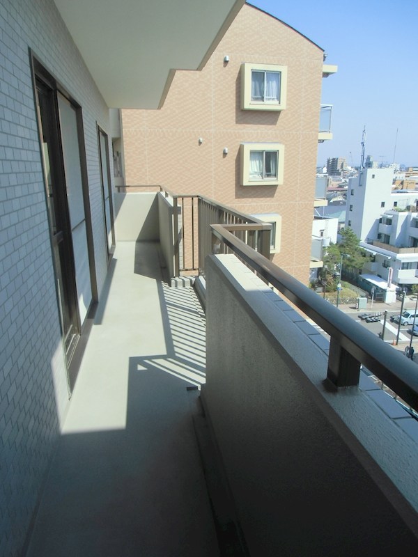 ソシエ弐番館 ベランダ