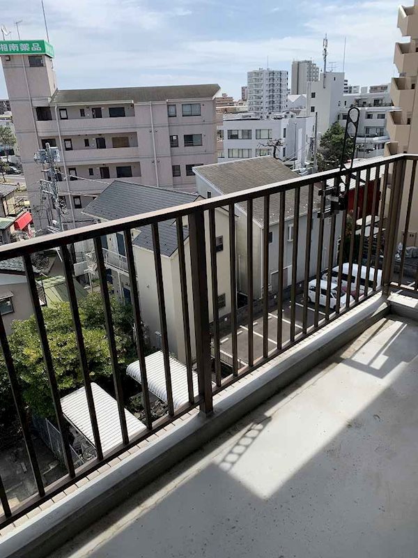 ソシエ弐番館 ベランダ