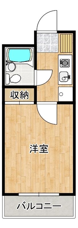 藤沢朝日町ダイカンプラザ 409号室 間取り
