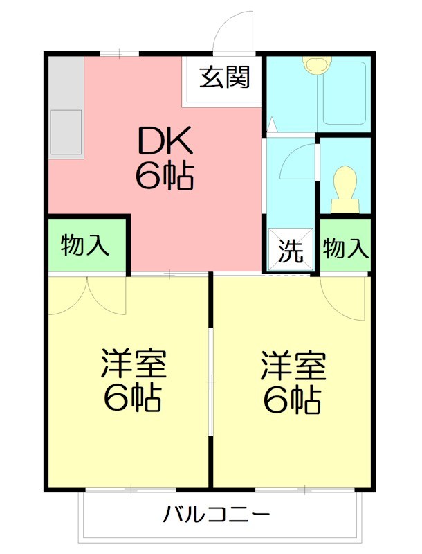 コートナカノ 間取り